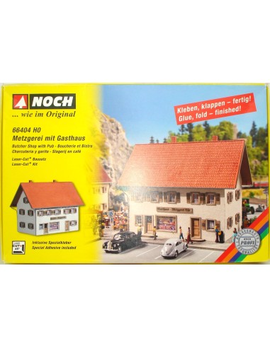 NOCH CONSTRUCTION KIT INN WITH BUTCHER'S SHOP