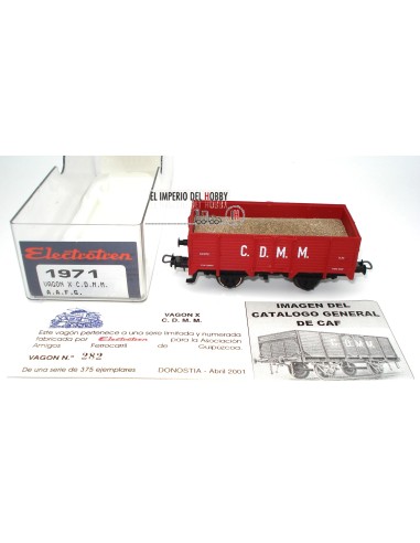 ELECTROTREN UNIFIED OPEN WAGON TYPE X NORTH "C.D.M.M." A.A.F.G.