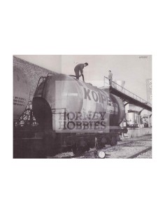 ELECTROTREN RENFE, SET OF 2 3-AXLE TANK WAGONS "KOYPE" 2