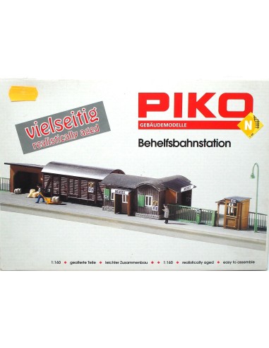 PIKO MAKESHIFT TRAIN STATION