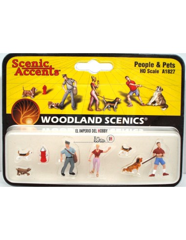 WOODLAND SCENICS PERSONAS & MASCOTAS