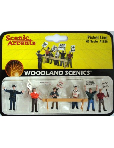 WOODLAND SCENICS PICKET LINE