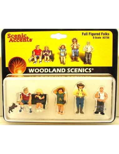 WOODLAND SCENICS FIGURAS COMPLETAS FOLKS