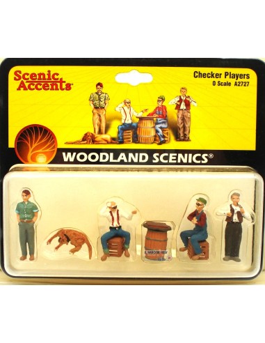 WOODLAND SCENICS CHECKER PLAYERS