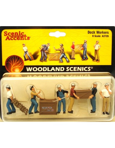 WOODLAND SCENICS DOCK WORKERS