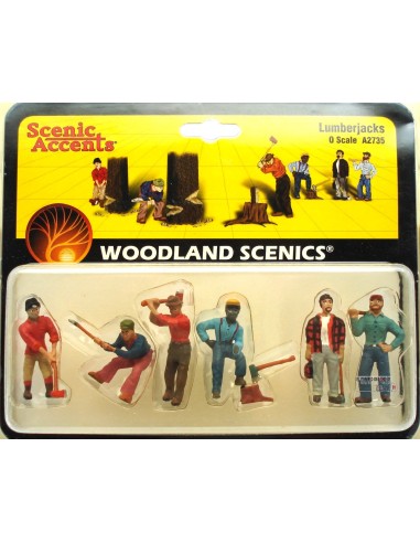 WOODLAND SCENICS LUMBERJACKS