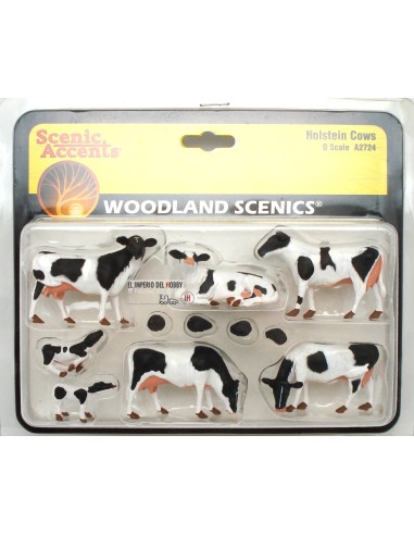 WOODLAND SCENICS HOLSTEIN COWS