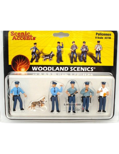 WOODLAND SCENICS POLICEMEN