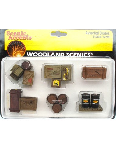 WOODLAND SCENICS ASSORTED CRATES