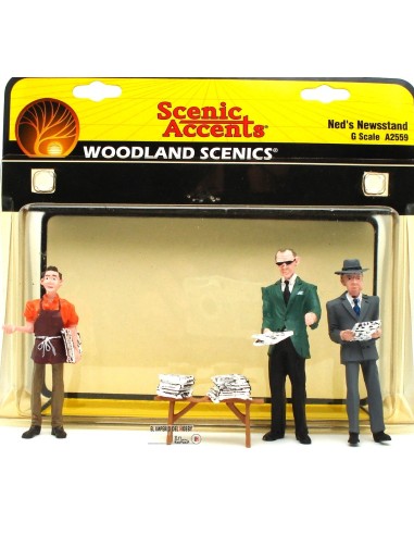 WOODLAND SCENICS NED'S KIOSK