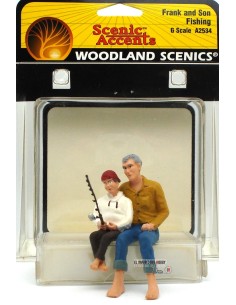WOODLAND SCENICS FRANK UND SOHN BEIM FISCHEN