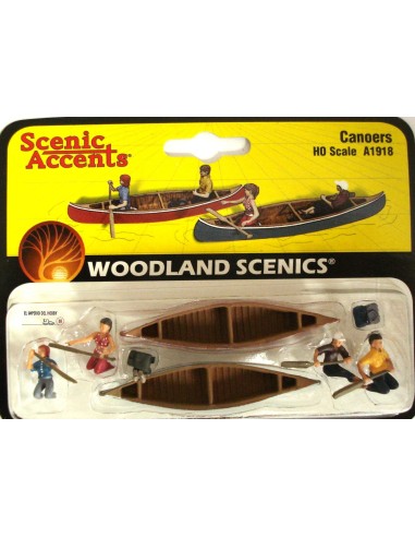 WOODLAND SCENICS CANOERS