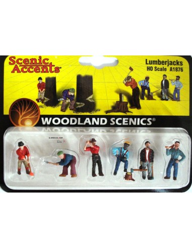 WOODLAND SCENICS LUMBERJACKS