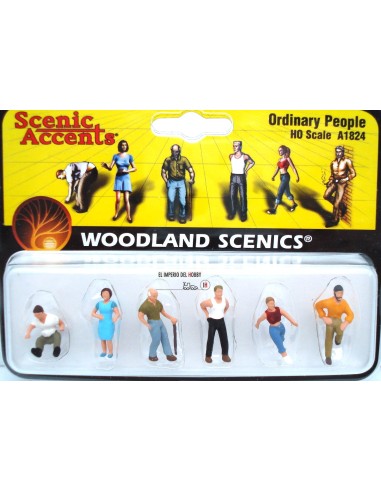 WOODLAND SCENICS GENTE ORDINARIA