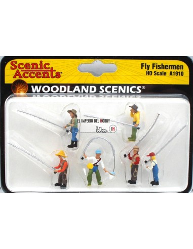 WOODLAND SCENICS FLY FISHERMEN