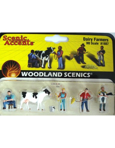 WOODLAND SCENICS DAIRY FARMERS