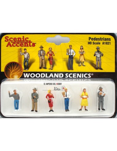 WOODLAND SCENICS PEATONES