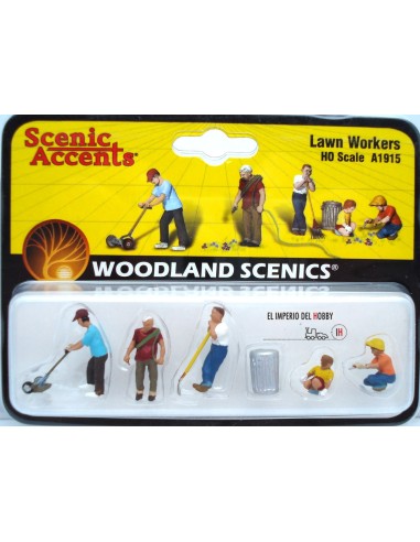 WOODLAND SCENICS LAWN WORKERS