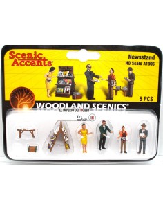 WOODLAND SCENICS ZEITUNGSSTAND