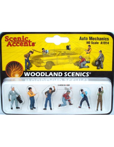 WOODLAND SCENICS AUTO MECHANICS