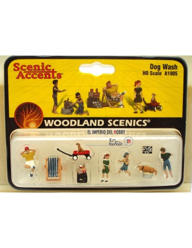 WOODLAND SCENICS DOG WASH