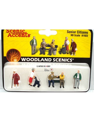 WOODLAND SCENICS PERSONAS MAYORES