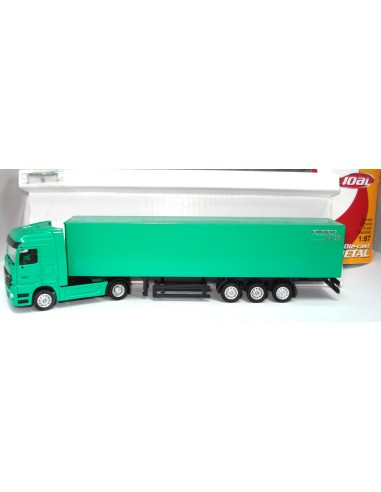 DIE CAST CAMIÓN MERCEDES ACTROS + TRAILER