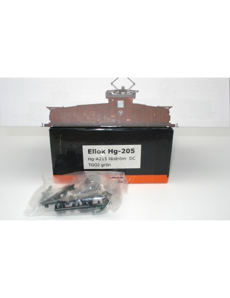 JECO LOKOMOTIVE HG-205 GLEICHSTROM OHNE STROMABNEHMER SCHWEDISCHE EISENBAHNEN