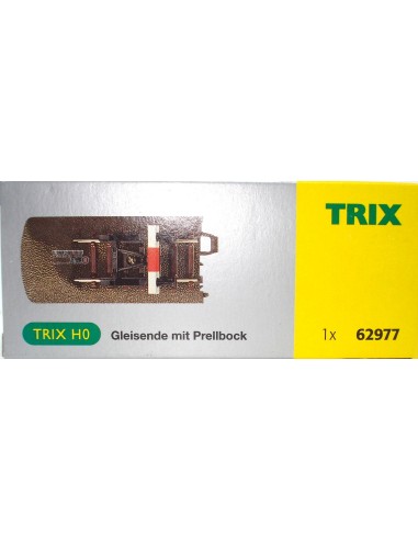 TRIX STRAIGHT TRACK WITH MOTORHOLDER AND END OF TRACK