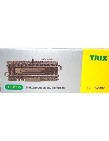 TRIX 1 GERADE Gleis 94'2 mm. MIT ELEKTRISCHER AUSLÖSUNG