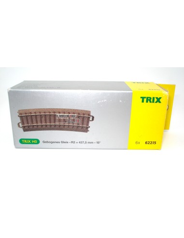 TRIX 6 CURVED TRACKS R2 15º