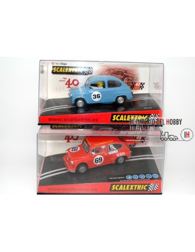 SCALEXTRIC CAJA EXCLUSIVA 40 ANIVERSARIO 1962-2002