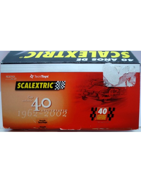 SCALEXTRIC EXCLUSIVE BOX 40TH ANNIVERSARY 1962-2002