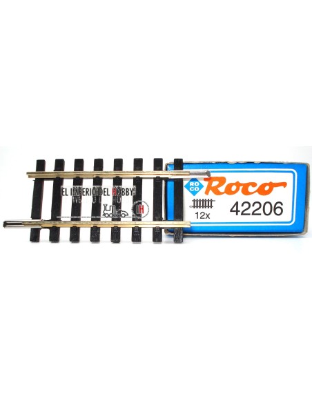 ROCO 12 GERADE Gleise 55 mm