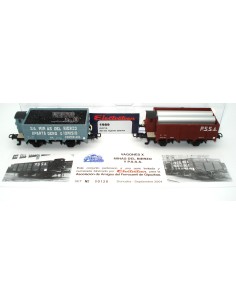 ELECTROTREN SET DE 2 VAGONES ABIERTOS "MINAS DEL...