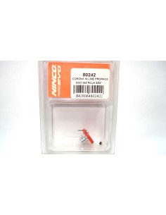 NINCO CORONA IN LINE PRORACE EVO 28z ROJO 3/32"