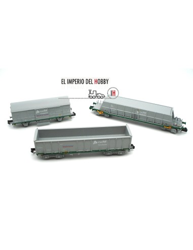 ARNOLD ADIF, SET OF 3 CARRIAGES "SCALE CONTRAST...