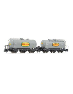 ARNOLD RENFE, SET AUS 2 3-ACHSIGEN KESSELWAGEN, „ELOSUA“...