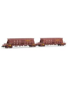 ARNOLD RENFE, SET OF 2 FAOOS TYPE HOPPER CARS "SALTRA/CARFE"