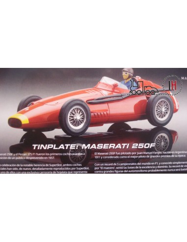 SUPERSLOT MASERATI 250F TINPLATE CAR