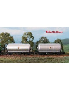 ELECTROTREN RENFE, SET AUS 2 PR-GASKESSELWAGEN "BUTANO SA" 2