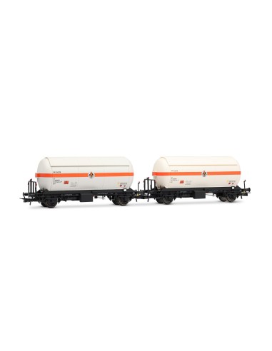 ELECTROTREN RENFE, SET DE 2 VAGONES CISTERNA PR DE GAS "BUTANO S.A."