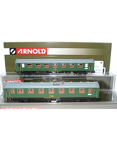 ARNOLD ALSA, SET 2 CARS 6000 "FELIPE II" WITH INTERIOR LIGHT