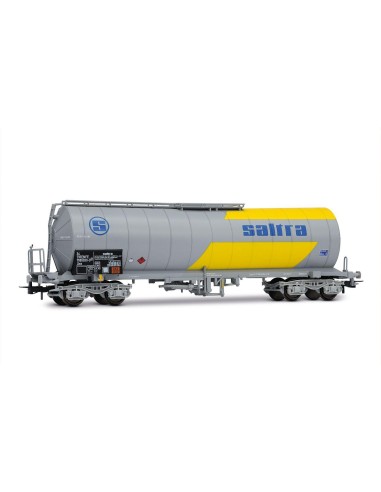ELECTROTREN RENFE, 4-AXLE "SALTRA" INSULATED TANK CAR FOR TRANSPORTING HYDROCYNAD ACID
