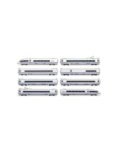 ARNOLD RENFE, S-103 HIGH-SPEED TRAIN, ORIGINAL DCC BLUE/WHITE DECORATION