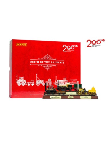 SET El nacimiento de los ferrocarriles - Pack de trenes (Ferrocarril 200) Vapor