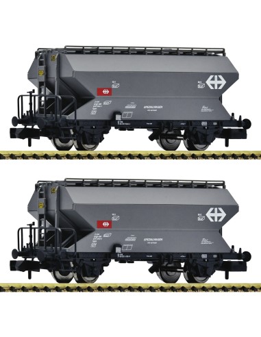 FLEISCHMANN SET MIT ZWEI SILOWAGEN FÜR DEN GETREIDETRANSPORT DER  SBB