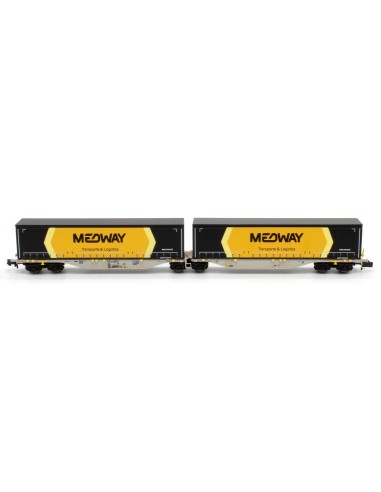 MFTRAIN PLATAFORMA DOBLE ARTICULADA DE CONTENEDORES Sggmrss 90' MEDWAY VTG