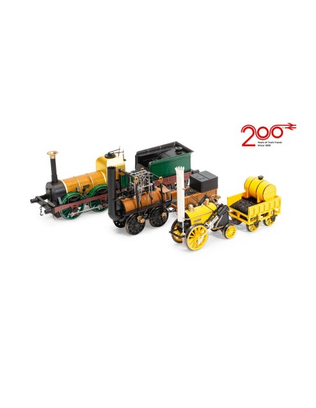 HORNBY SET THE BIRTH OF THE RAILWAYS - TRAIN PACK (RAILWAY 200) STEAM