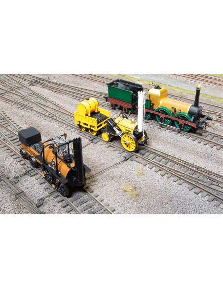 HORNBY SET THE BIRTH OF THE RAILWAYS - TRAIN PACK (RAILWAY 200) STEAM